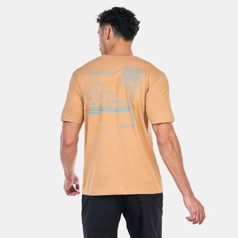 تمبرلاند تيشيرت رجالي بطبعة جرافيك